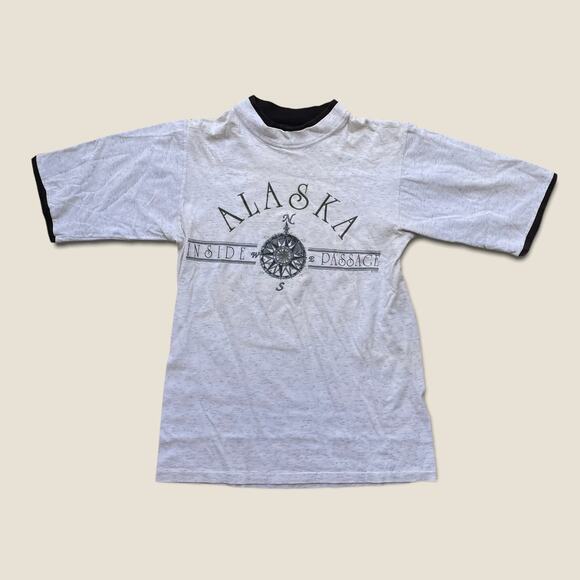 Delta Other - Vintage Alaska Inside Passage Tee Size Large
